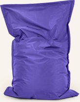 Drop & Sit - zitzak/zitkussen - robuust nylon - paars - 100 X 150 cm - voor binnen en buiten - verkrijgbaar in verschillende kleuren