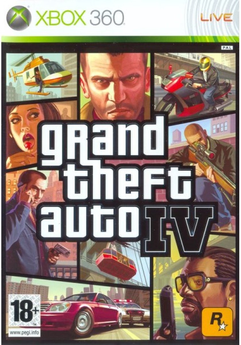 Take Two GTA IV - Xbox 360 - Open-world actiegame - Singleplayer