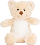 Mumbles - Knuffel Teddybeer Beige - Gepersonaliseerd - Bedrukken - met naam - Geboorte - Kind