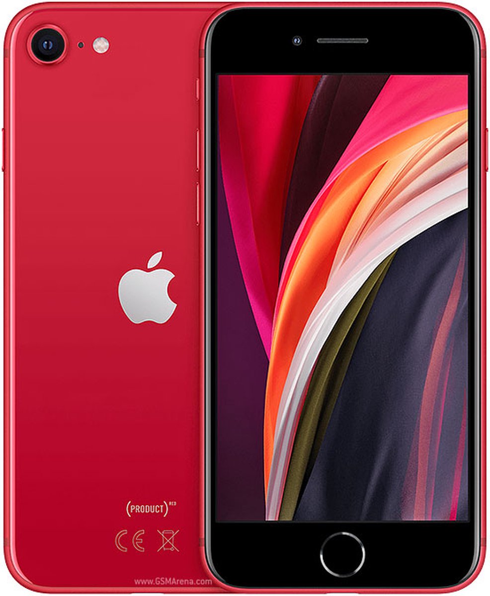 Apple IPhone SE(2020) B Grade - 64GB - rood - incl screenprotector