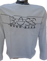 Hugo Boss | Long sleeve logo | Wit | M