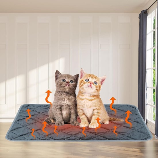 Nobleza Zelfverwarmende deken voor katten en honden, huisdieren