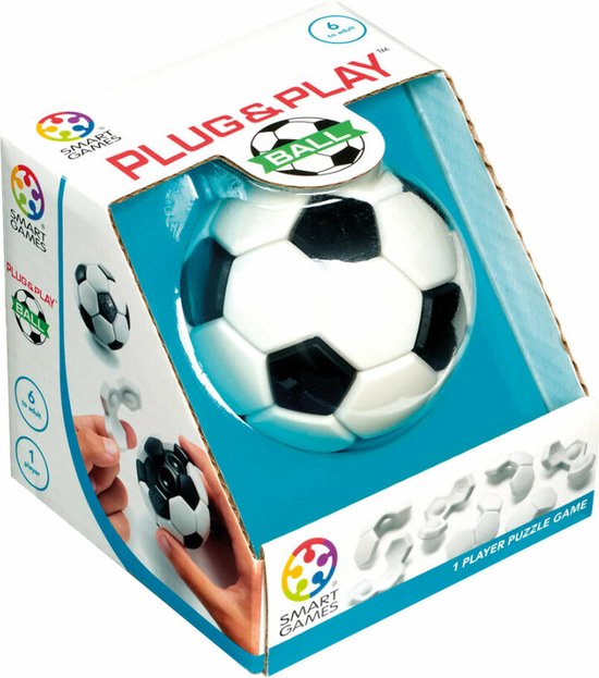 Foto: Smartgames plug play ball voetbal puzzel fidget toy en breinbreker