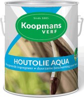 Koopmans Houtolie Aqua 5 Liter - XXL Aqua Blank VOORDEELPACK