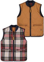 Like Flo - Vest - Red Check - Maat 164