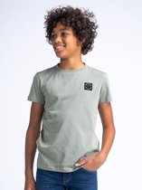 Petrol Industries - Jongens Logo T-shirt Sunkissed - Groen - Maat 128