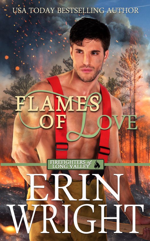 Firefighters of Long Valley Romance 1 - Flames of Love - cover