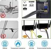 Kabelgoot - Kabelgoot Leidingkanaal Eenvoudige Leggen van Kabels en Leidingen Hoogwaardig PVC