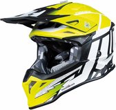 Just1 Helmet J39 Poseidon Yellow Black White Matt XL - Maat XL - Helm