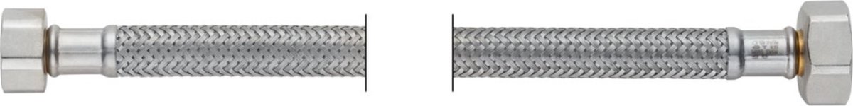 Neoperl Proflex flexibele slang bi-bi3/8x1/250cm, rvs