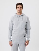 Björn Borg hoodie sweatshirt (dik) - lichtgrijs melange -  Maat L