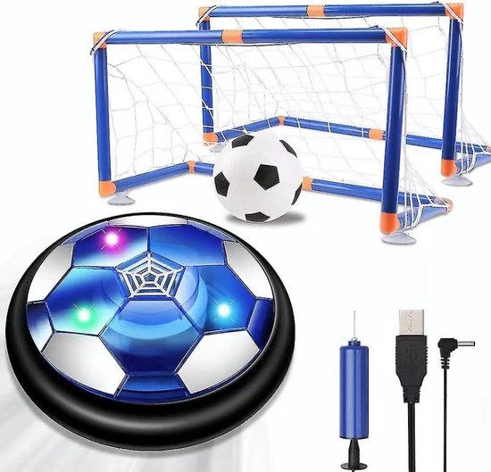 Ballon De Football Flottant LED – Jouet Intérieur Rechargeable – Cadeau Enfant 4-8 Ans – Lot De 2