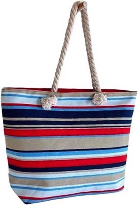 Strandtas Shopper Weekendtas Multicolor