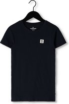Vingino B-basic-tee-rnss Polo's & T-shirts Jongens - Polo shirt - Blauw - Maat 110/116