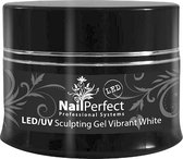 NailPerfect - Gel sculptant - Vibrant White - 14 grammes - Ongles - Gel pour ongles - Gel pour ongles pour UV - Nail Perfect