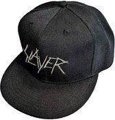 Slayer - Scratchy Logo Snapback Pet - Zwart