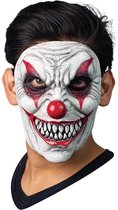 Partychimp Naughty Clown Gezichts Halloween Masker voor bij Halloween Kostuum Volwassenen Halloween Carnaval Accessoires - Latex - Onesize
