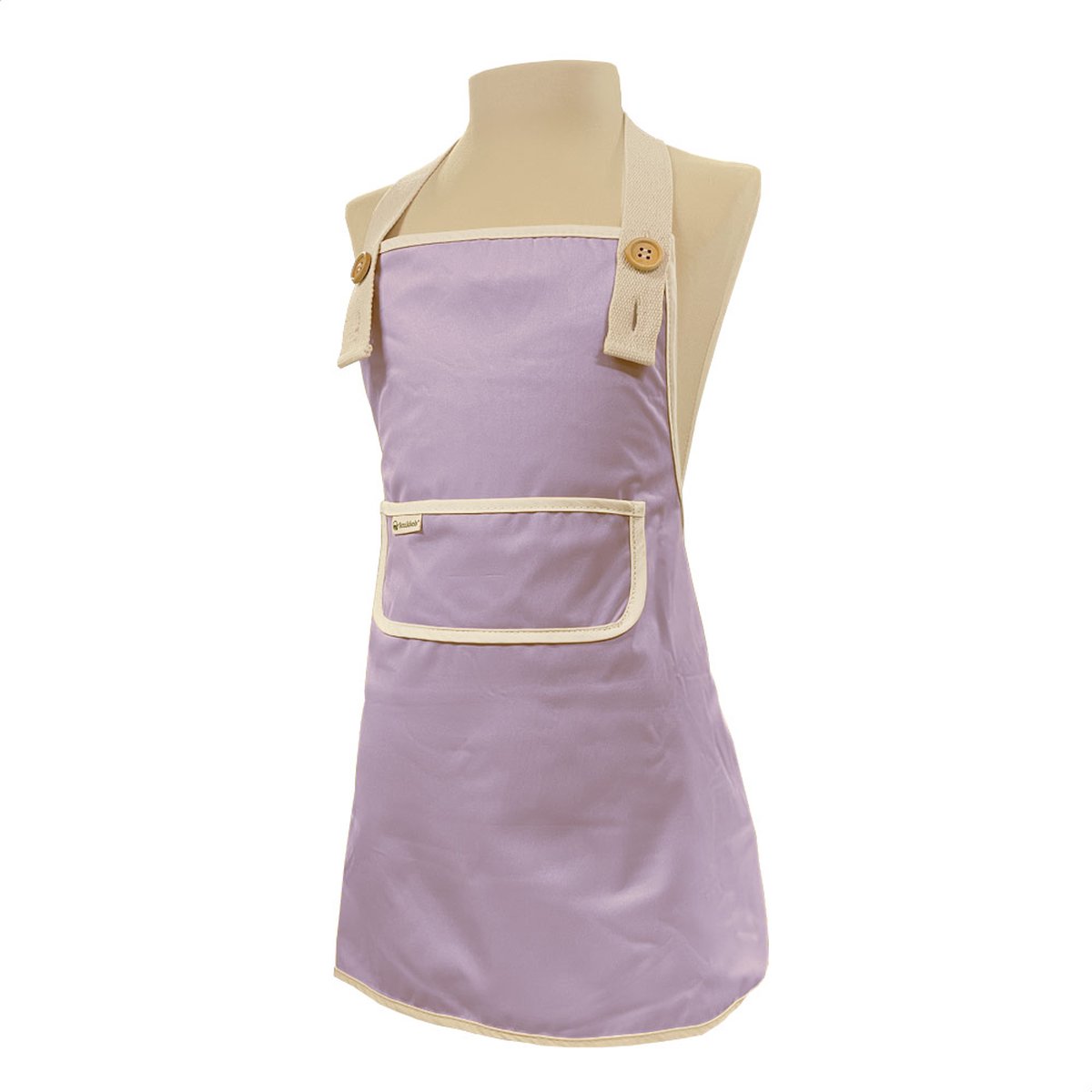 Smikkels - Kinderschort - Keukenschort kind - Kliederschort - vanaf 3 jaar - Lila - 100% Gerecycled polyester
