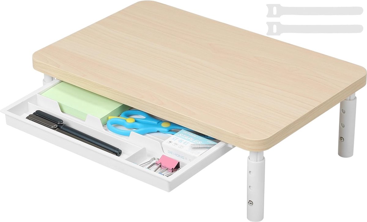 Monitorstandaard verhoger, metalen computerstandaard - Dual Monitor Stand Riser