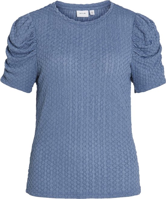 VILA VIANINE S/S PUFF SLEEVE TOP - NOOS Dames T-shirt