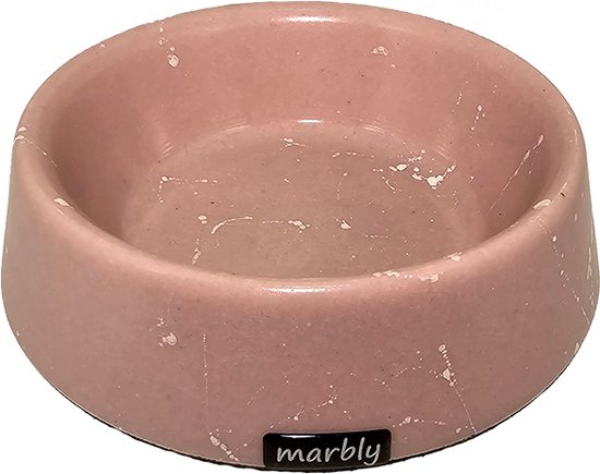 Marbly - Pink White - 200 ml - MARMER - voerbakken en drinkbakken