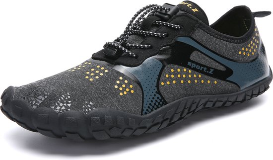 Somic - Chaussures pour femmes Barefoot - Chaussures pour femmes de trail running - Chaussures de fitness - Plein air - Respirantes - Antidérapantes - Ajustables - Chaussures de trail Schnell Trocknend - Zwart 41