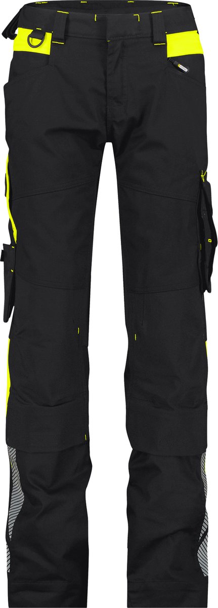 Werkbroek met stretch en kniezakken voor dames