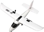 Afstandsbestuurbare Vliegtuig - RC Vliegtuig Radiografisch - RC Vliegtuig Volwassen - Wit - met LED-strip