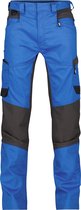 DASSY® Helix Werkbroek met stretch - maat 48 - AZUURBLAUW/ANTRACIETGRIJS