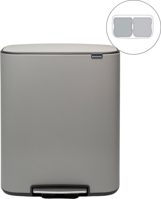 Brabantia Bo Prullenbak - 2 30