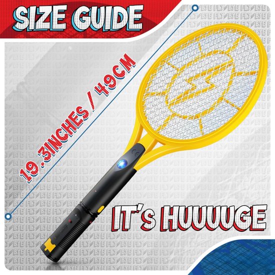 Equivera Elektrische Vliegenmepper - Vliegenvanger - Muggenvanger ...