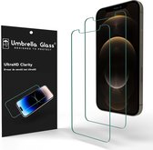 Umbrella Glass PrecisionGuard UltraHD Screenprotector - Geschikt voor iPhone 12 - 12 Pro