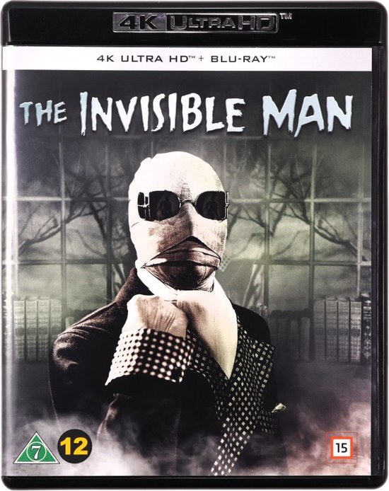 De onzichtbare man [Blu-Ray 4K]+[Blu-Ray]