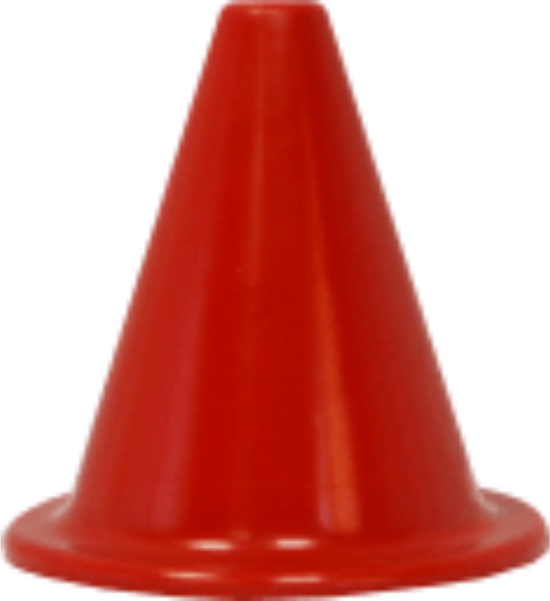 Flexibele Pion 35cm, Rubberen Pion, Rood