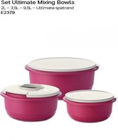 Tupperware Ultimate mixing bowls 4 delige set