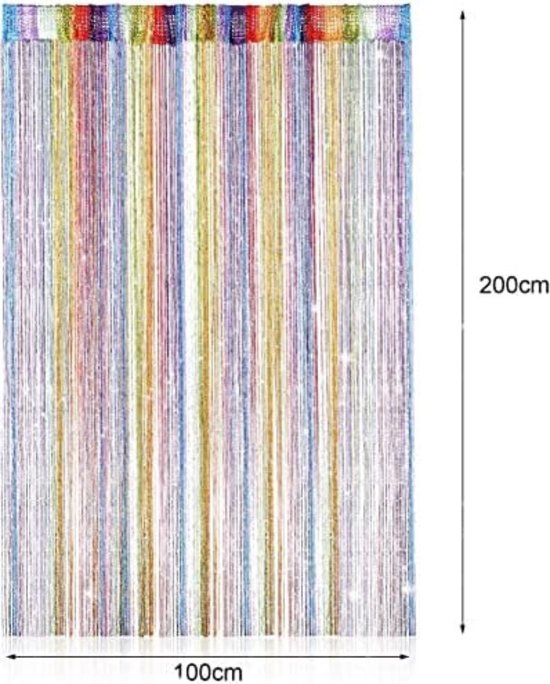 Wicotex - Vliegengordijn - Chenille - Deurgordijn Afmeting 120x240cm