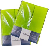 Jozolino - Keukendoek en Theedoek - Lime groen 2 sets