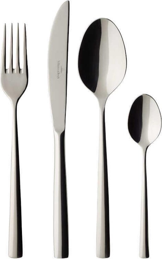 Villeroy & Boch Piemont Set de Couverts - 24 pièces - Inox 18/10