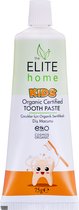 The Elite Home - Natuurlijke Kindertandpasta - Zonder Fluoride - 75g