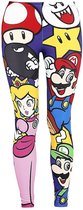 NINTENDO - Legging - All Over Print Characters Pink (M)