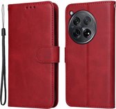 Coverup Book Case Adapté à l'étui OnePlus 12R - Rouge