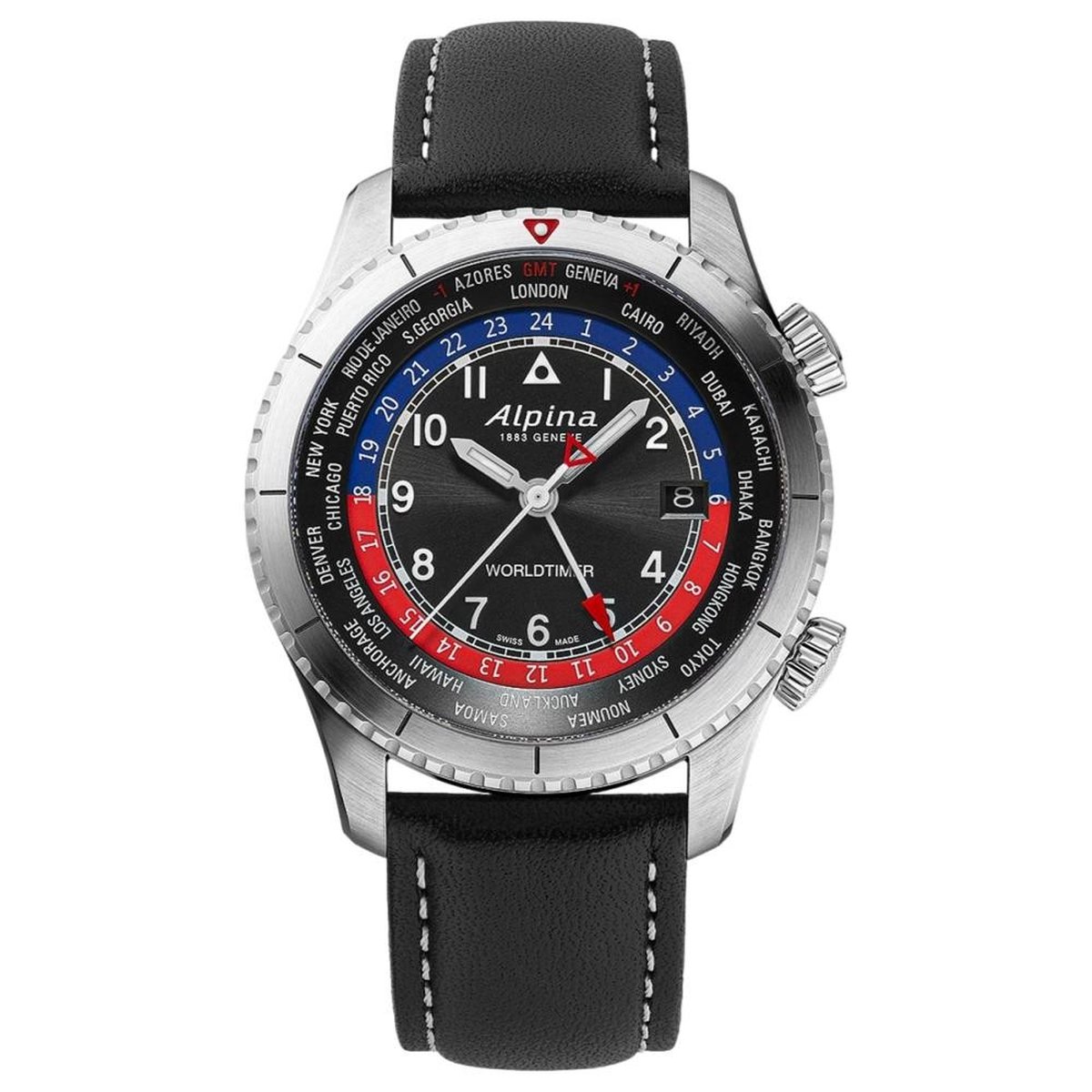 Alpina - AL-255BRB4S26 - Polshorloge - Heren - Quartz - Startimer