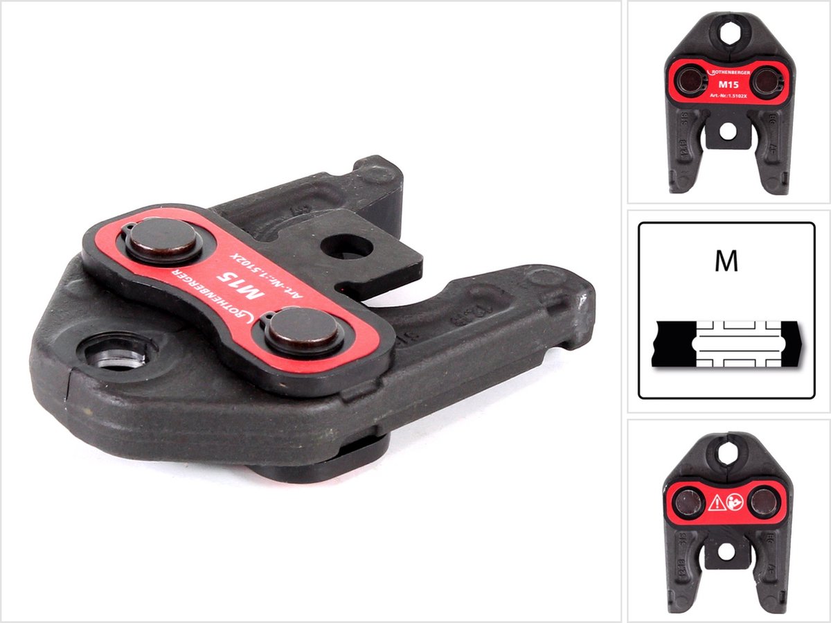 Rothenberger 015102X Persbek M 15 Standaard - M15