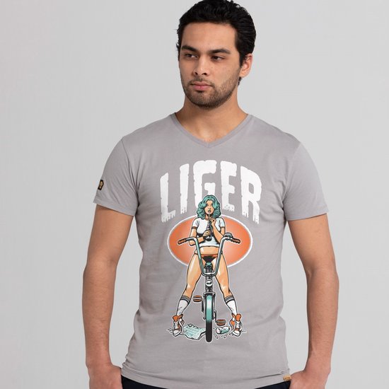 LIGER - Edition Limited à 360 exemplaires - Erik Kriek - Pin Up - T-Shirt - Taille L