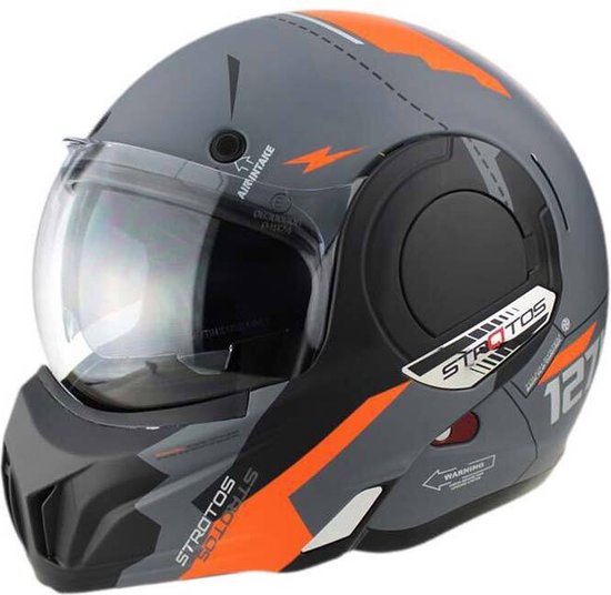 Casco Moto Modulare VPR F242 Reverse Flip-Up - Doppia Visiera, Omologazione ECE22.05/22.06 | Per Sport E Touring - Foto 2
