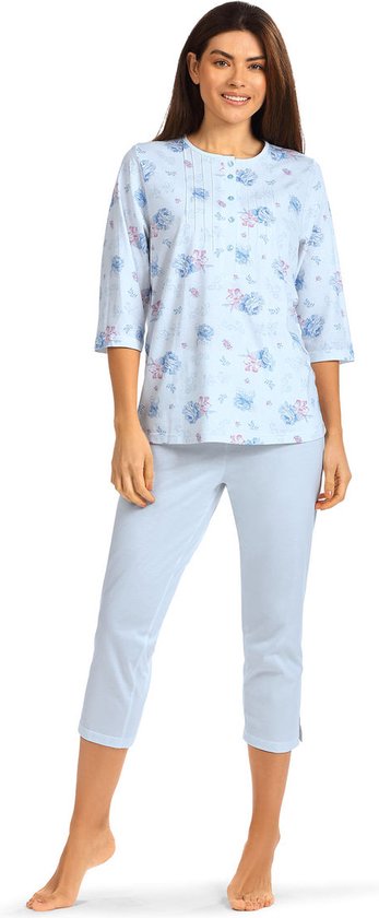 Dames pyjama Comtessa blauw - Blauw - Maat - 38