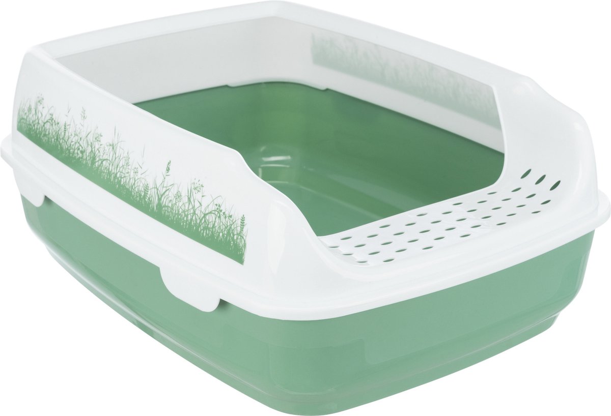 Trixie Kattenbak Delio Grijs/wit