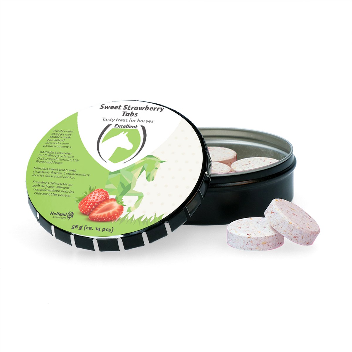 Excellent Sweet tabs mint – geschikt voor Paarden – 100 stuks - Aanvullend paardenvoer - Voor alle leeftijd
