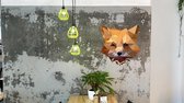 Rock that Wall muursticker vos uit de Diamond Forest Collectie
