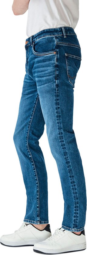 LTB Jeans Hollywood ZD Heren Straight Jean - Donkerblauw - Allon Safe Wash